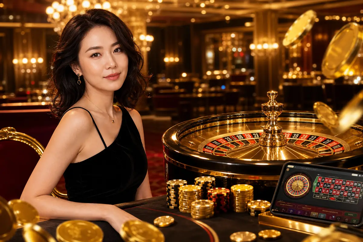 n52a Roulette Live Dealer စားပွဲ